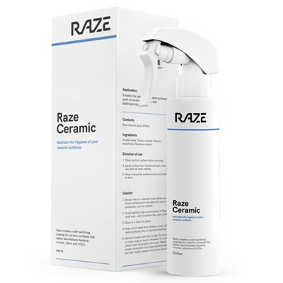 Raze Ceramic陶瓷專用抗菌除臭噴霧250ml